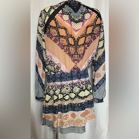 Hale Bob silk dropped waist dress - Picture 4 of 11